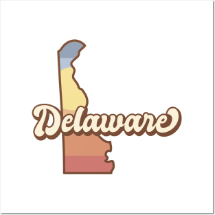 Delaware Retro Posters and Art